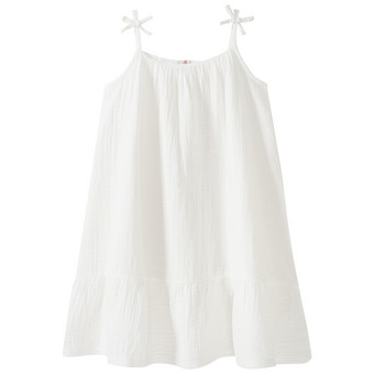 Mädchen Musselin-Kleid mit Spaghettiträgern