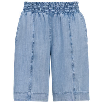 Damen Bermuda-Shorts in Denim-Optik