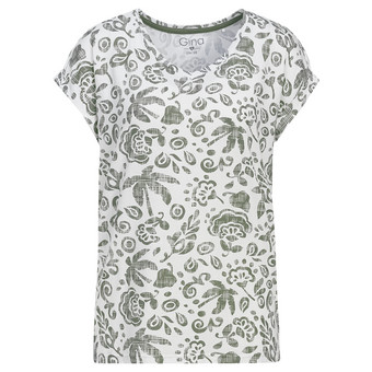 Damen T-Shirt mit Allover-Print