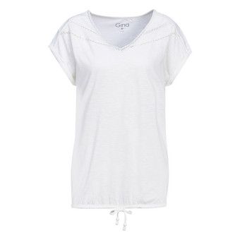Damen T-Shirt mit Knotendetail