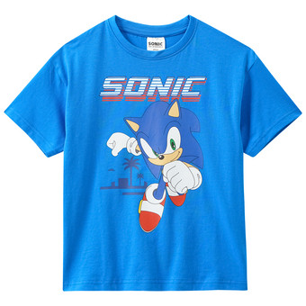 Sonic T-Shirt mit Front-Print