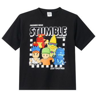 Stumble Guys T-Shirt mit Front-Print