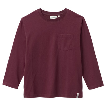 Jungen Langarmshirt in Unifarben