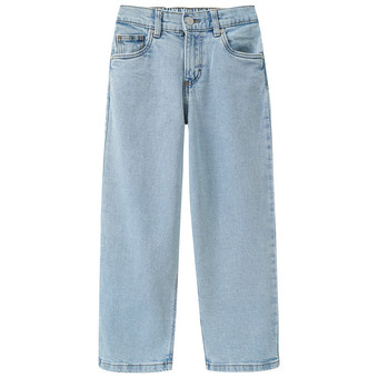 Jungen Straight-Jeans mit verstellbarem Bund
