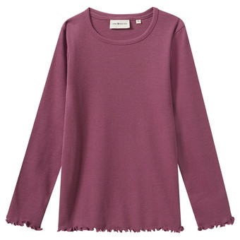 Mädchen Langarmshirt mit Bio-Baumwolle