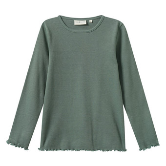 Mädchen Langarmshirt mit Bio-Baumwolle