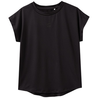 Mädchen Sport-T-Shirt unifarben