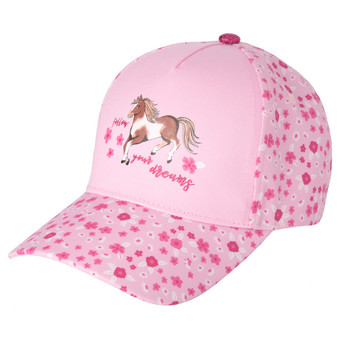 Mädchen Kappe mit Pferde-Motiv