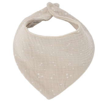 Baby Musselin-Bandana mit Frottee-Innenseite 