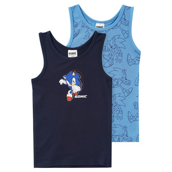 2 Sonic Unterhemden