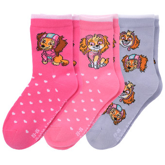Set van 3 paar PAW Patrol-sokken