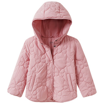 Mädchen Steppjacke mit Kapuze