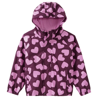 Mädchen Regenjacke mit Beschichtung