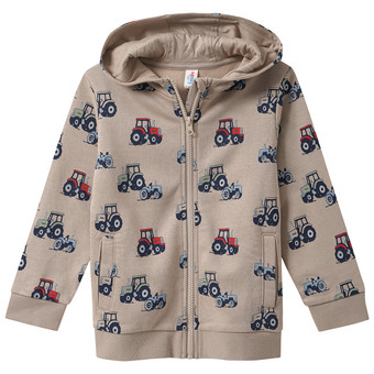 Jungen Sweatjacke mit Kapuze