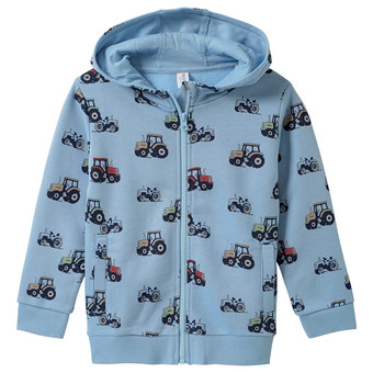 Jungen Sweatjacke mit Kapuze