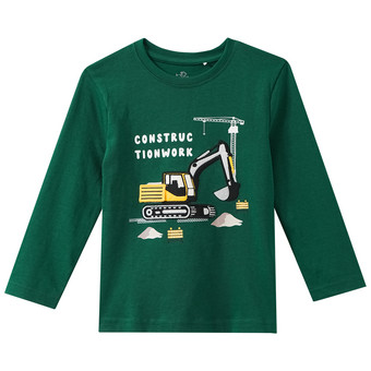 Jungen Langarmshirt mit Applikation