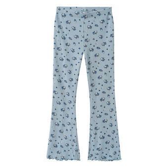 Mädchen Leggings mit Blumen-Allover