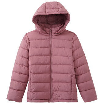 Mädchen Steppjacke mit abnehmbarer Kapuze