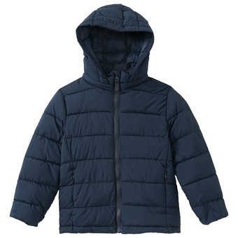 Jungen Steppjacke mit abnehmbarer Kapuze