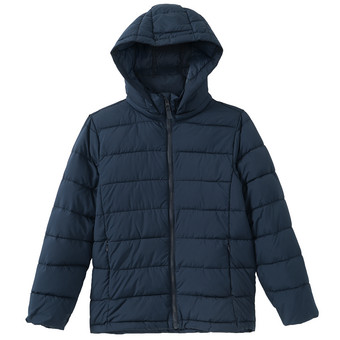 Jungen Steppjacke mit abnehmbarer Kapuze