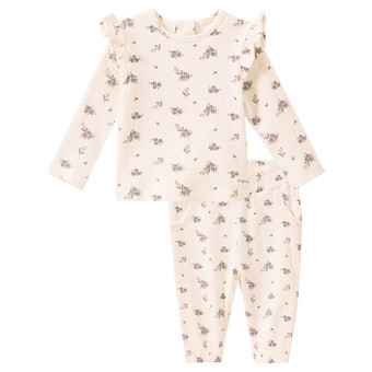 Newborn Set mit Langarmshirt und Hose