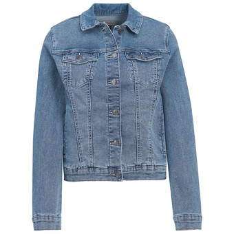 Damen Jeansjacke mit Knöpfen