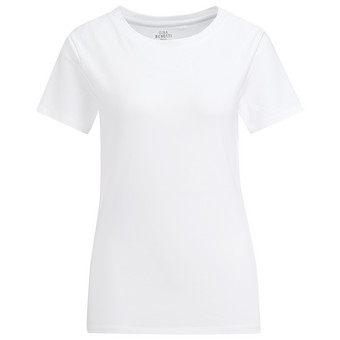 Damen T-Shirt mit Rundhalsausschnitt