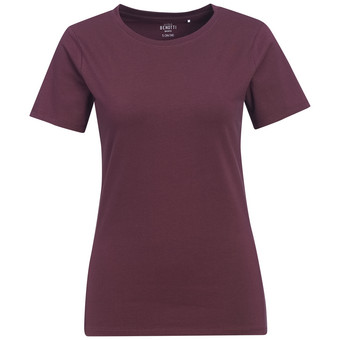 Damen T-Shirt mit Rundhalsausschnitt