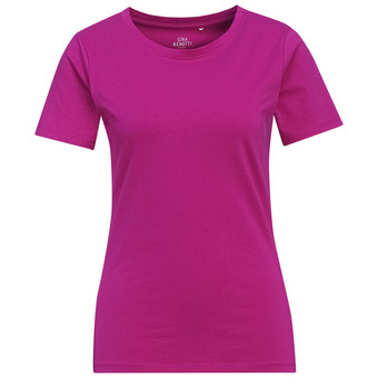 Damen T-Shirt mit Rundhalsausschnitt