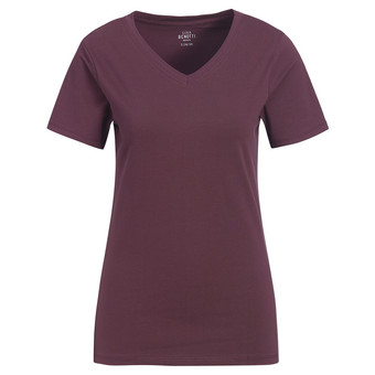 Damen T-Shirt mit V-Ausschnitt