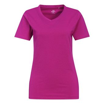 Damen T-Shirt mit V-Ausschnitt