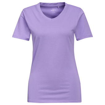Damen T-Shirt mit V-Ausschnitt