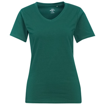 Damen T-Shirt mit V-Ausschnitt
