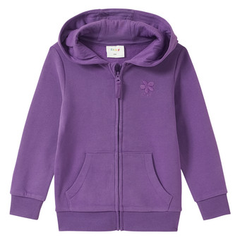 Mädchen Sweatjacke im Basic-Look