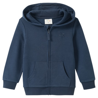 Mädchen Sweatjacke im Basic-Look