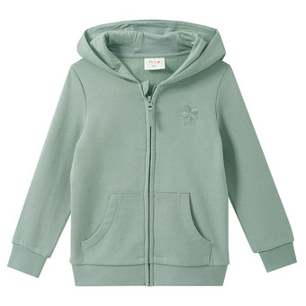 Mädchen Sweatjacke im Basic-Look