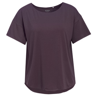 Damen Sport T-Shirt unifarben