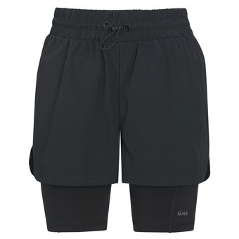 Damen Sport-Shorts zweilagig