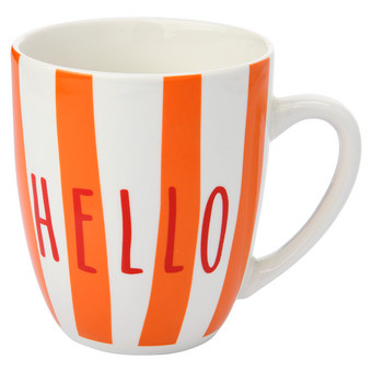 Tasse mit Schriftzug