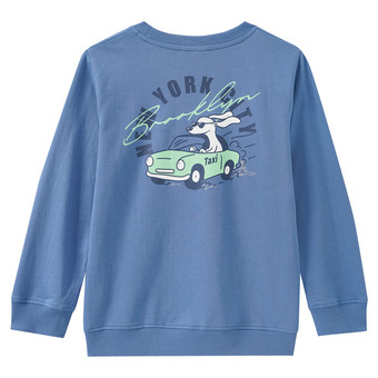 Jungen Sweatshirt mit Rücken-Print