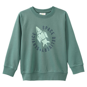Jungen Sweatshirt mit Print