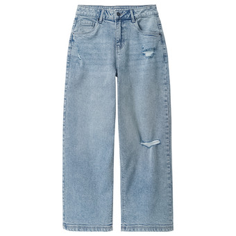 Jungen Baggy-Jeans mit verstellbarem Bund