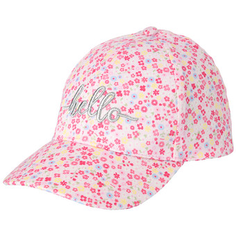 Mädchen Kappe mit Blümchen-Print
