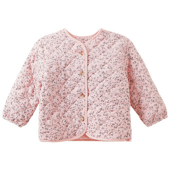 Baby Musselin-Steppjacke mit Print