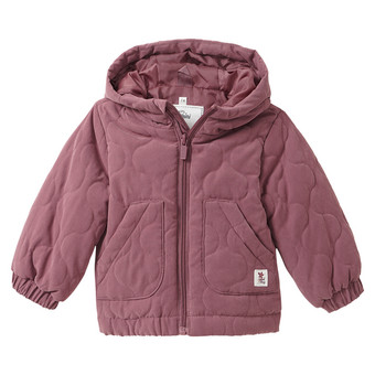 Baby Steppjacke mit Wellensteppung
