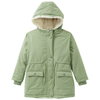 Parka voor meisjes met capuchon