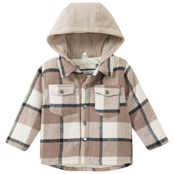Baby Fleecejacke mit Kapuze