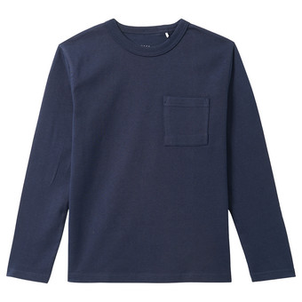 Jungen Langarmshirt mit Brusttasche