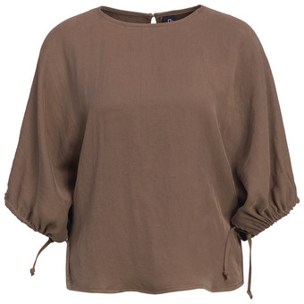 Damen Bluse mit Fledermausärmeln
