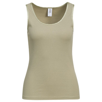 Damen Top aus Feinripp